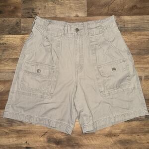 Cabela’s 7 Pocket Hiker Cargo Shorts Women’s Size 10 Grey Camping Hiking Fishing